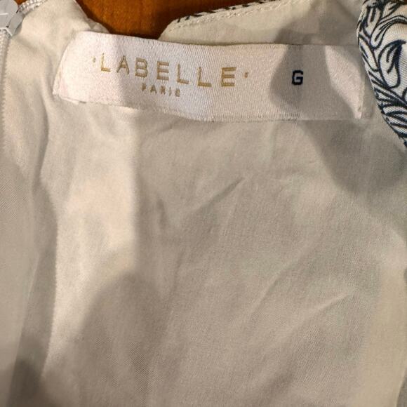 Labelle Paris Floral Belted Sundress Size Large Midi Dress - Picture 7 of 13